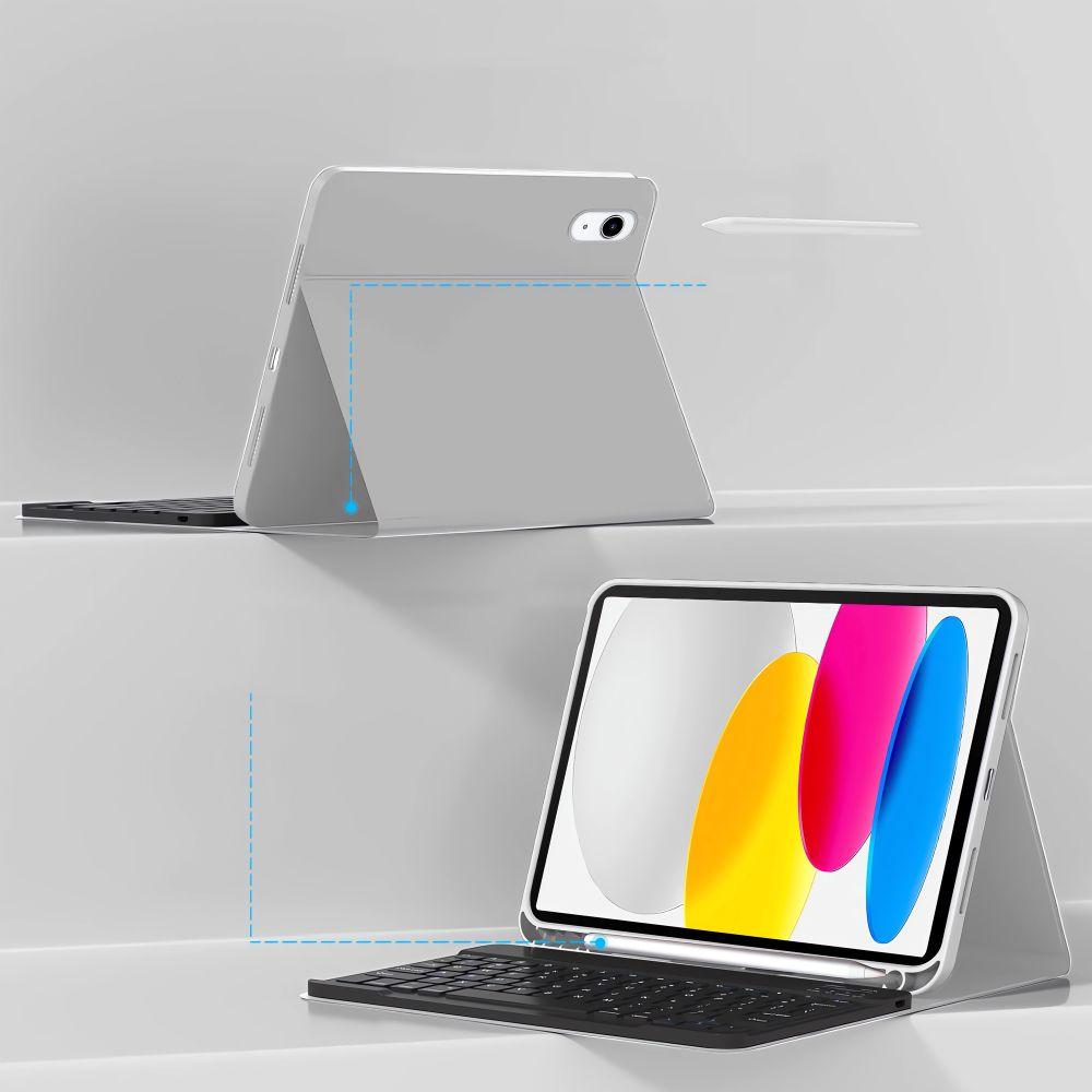 Tech-Protect Sc Pen + Keyboard Ipad 10.9 10 / 2022 / 11 11 / 2025 Grey