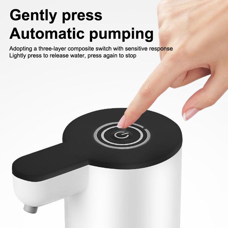 Electric Water Bottle Pump Ultra Drinking Water Dispenser Universial Usb Rechargeable Pump For Kitchen Office Home
