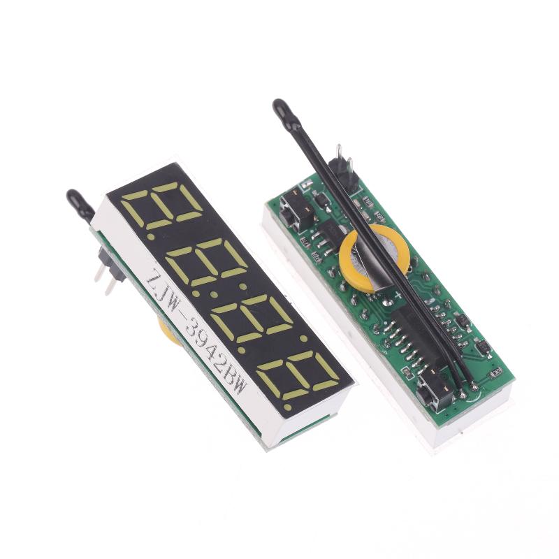 Modulo Orologio Digitale Temperatura Tensione Fai da Te Ora/Termometro/Voltmetro Modifica Orologio Auto Chip Rx8025T