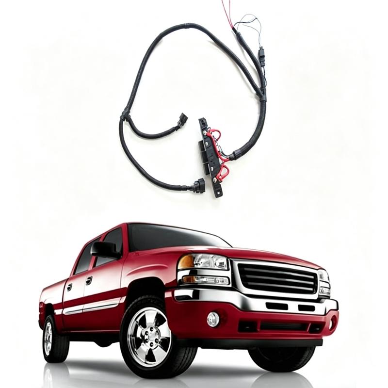 Fan Wiring Assembly 67400923 Cooling Fan Wire Set for Direct Install Service, Heat-Resistant Insulated Wiring Assembly, 1 Pc for Engine Bay Use