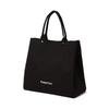 Francfranc Logo Tote Bag 2 L Black Gusset Bottom Plate Large Tote Bag 2025 Model [Francfranc]