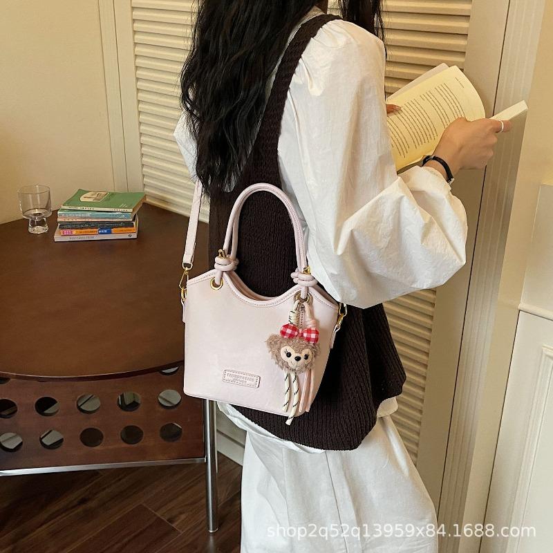 New fashion versatile bucket bag cute niche fashion casual basket bag commuter messenger