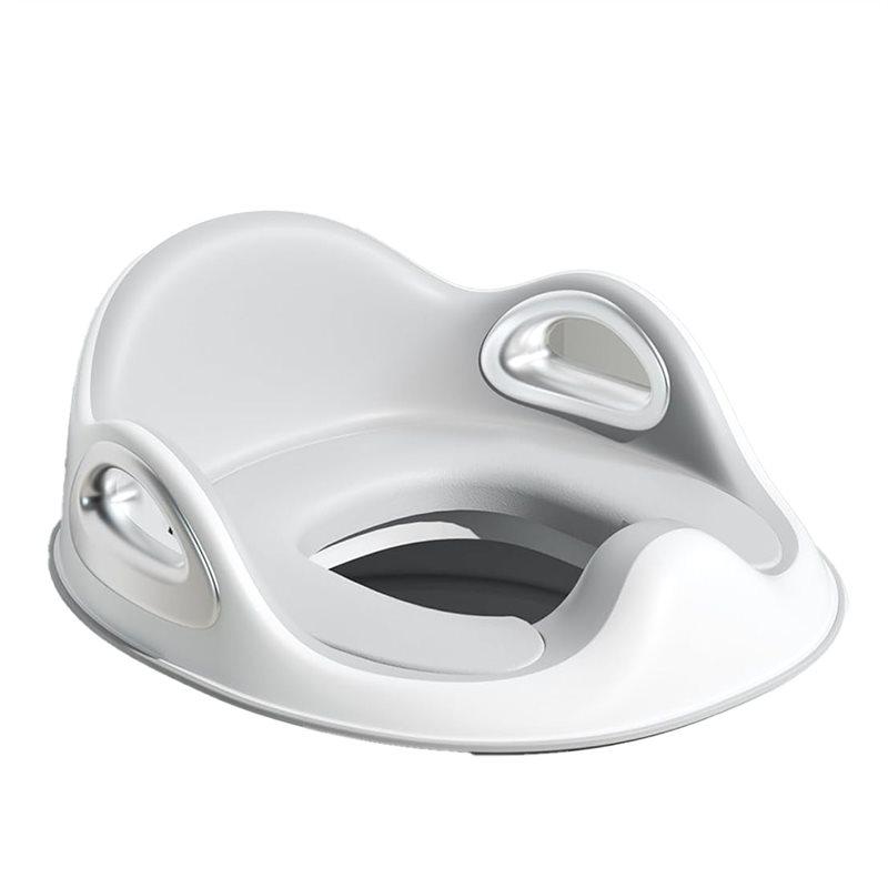 

Splash Guard, Anti-Slip Design, For Toddlers Potty Training Toilet Seat With Safety Handles серый