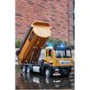 1/50 Scale Tipper Truck Alloy Diecast Toy Model Dump Engineering Transport Truck Sound Light Pull Back Collection Gifts For Kids