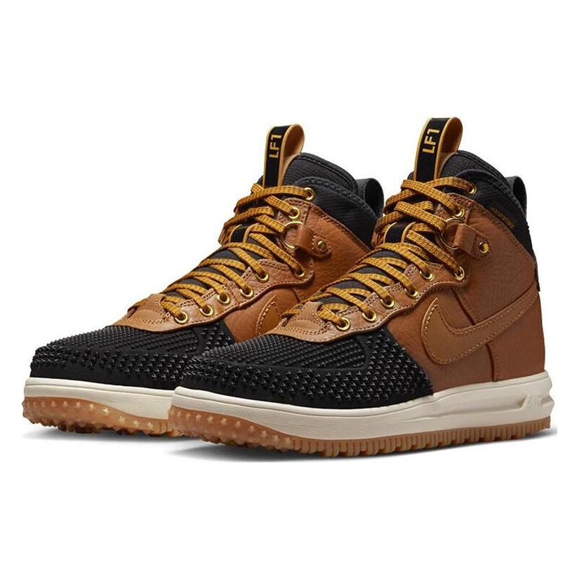 Nové Nike Lunar Force 1 High Duckboot Ale Brown Black 805899-202