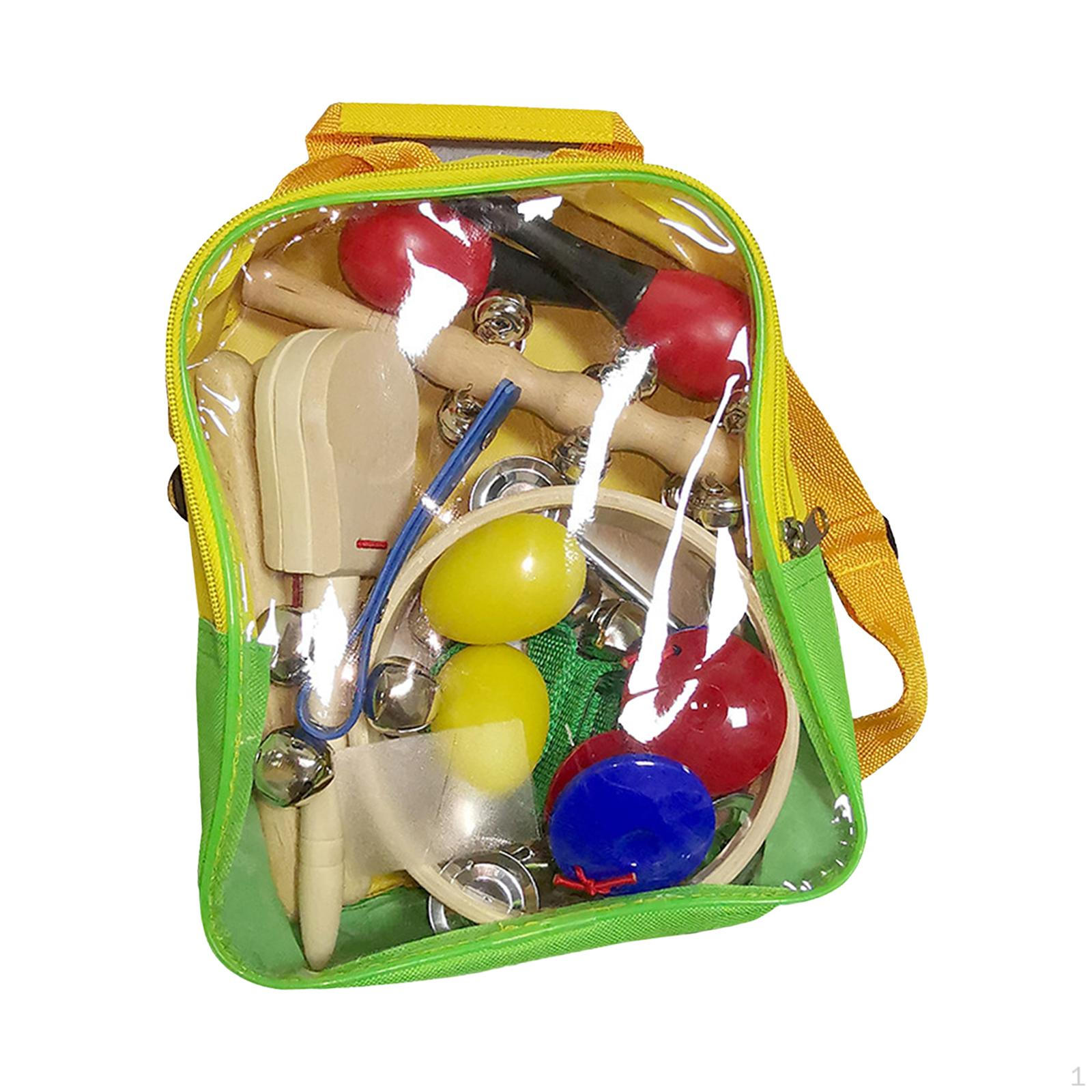 

10 шт. набор ударных инструментов детские музыкальные игрушки треугольник