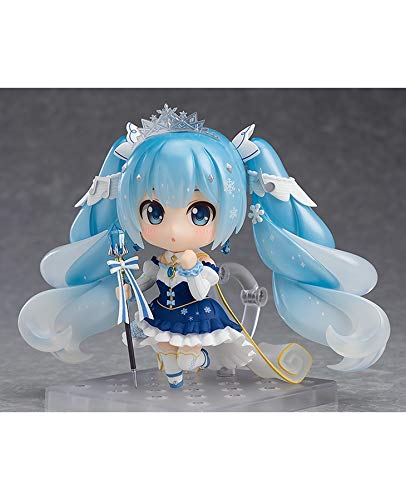 Nendoroid Character Vocal Series 01 Hatsune Miku Snow Miku Snow Princess Ver. Nem méretarányos ABS és PVC festett mozgatható figura