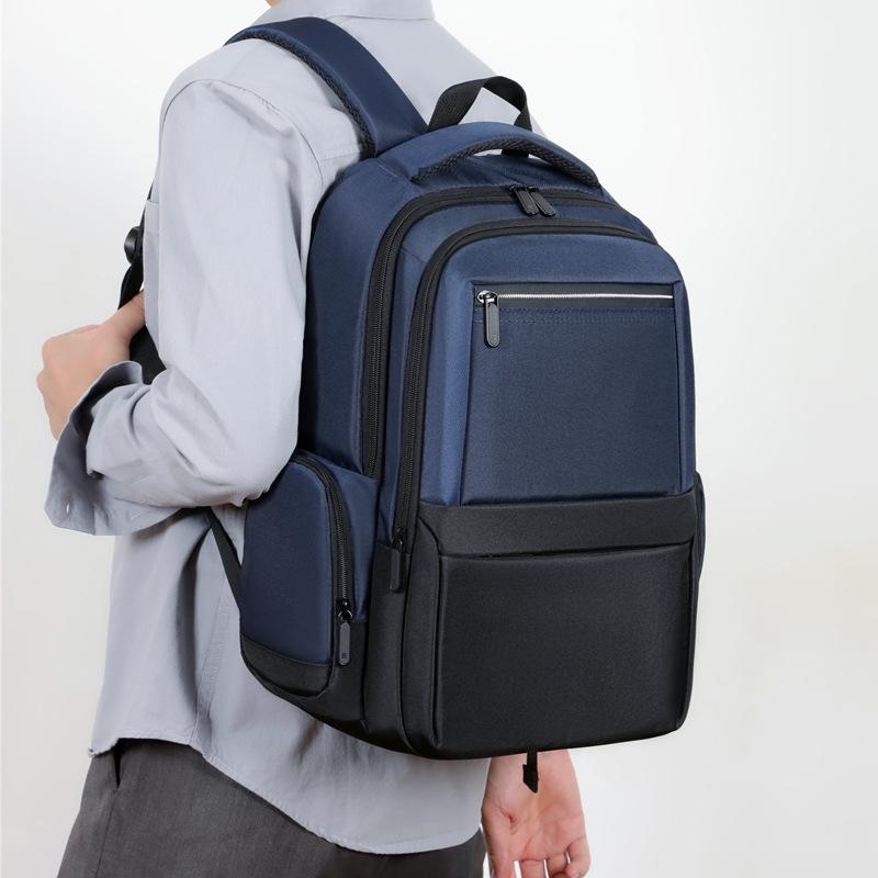 Schoolbag Backpack Men's Multifunctional Multi-compartment College Student Leisure Backpack Large Capacity Business Commuter Computer Bag