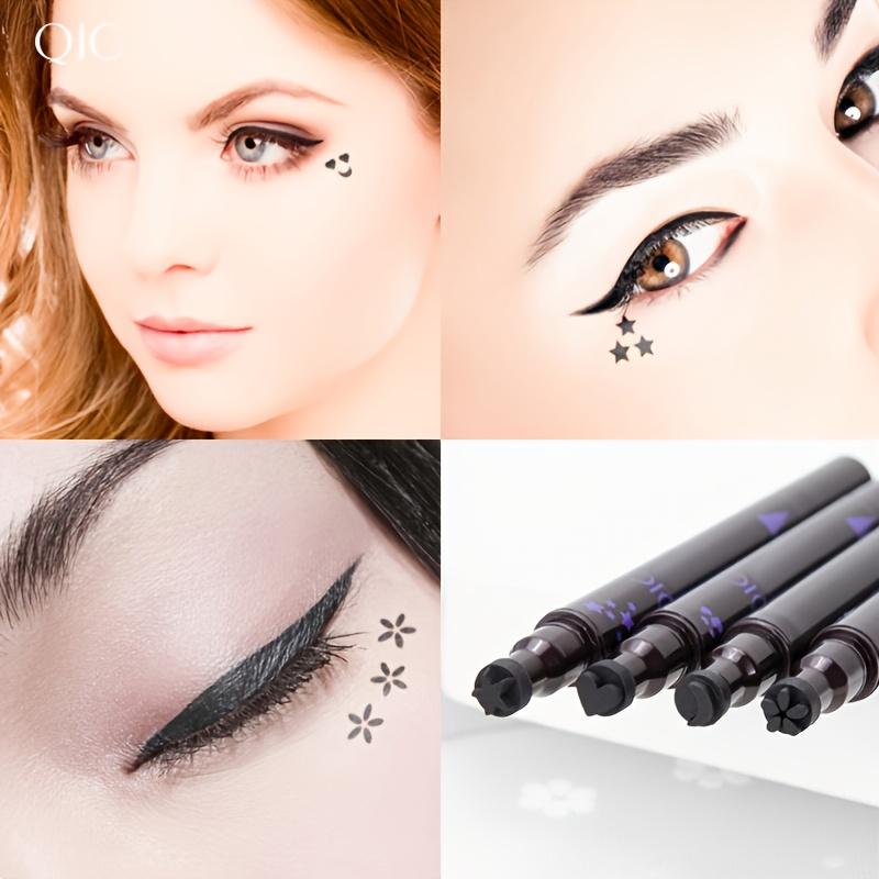 Star Moon Double-headed Embellished Eyeliner Seal Waterproof Quick-drying Long-lasting Makeup No Smudged Eyeliner