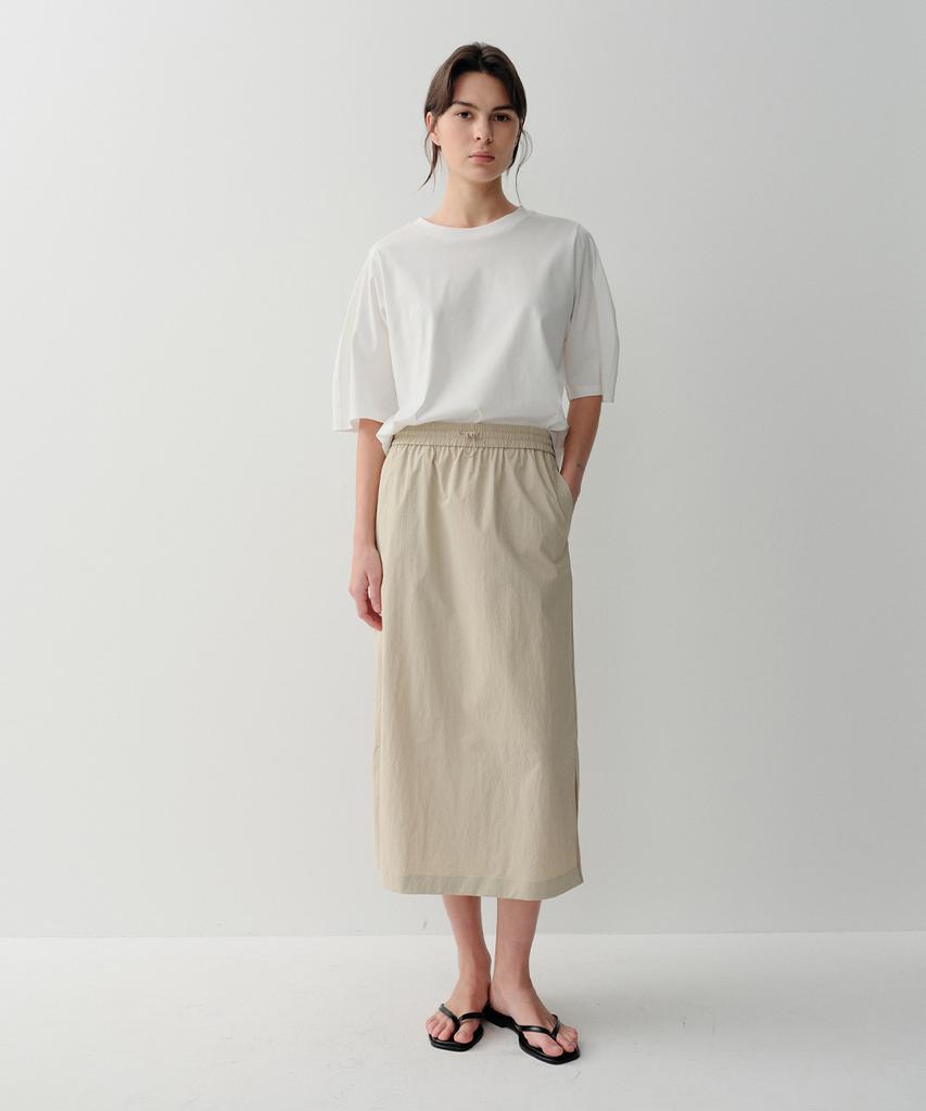Ia Ode Skirt (Beige)