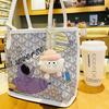 Adorable Fluffy Yarn Hat Keychain Cute Cartoon Plush Couple Bag Charm Gift
