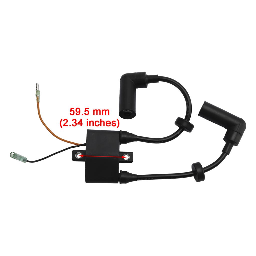 Ignition Coil Fit for Yamaha 9.9hp F9.9 F13.5Ahp F13.5A F15hp F15 25HP 66M-85570