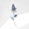 Broche tulipe froide coréenne corsage élégant tempérament de luxe léger accessoires de vêtements épingle