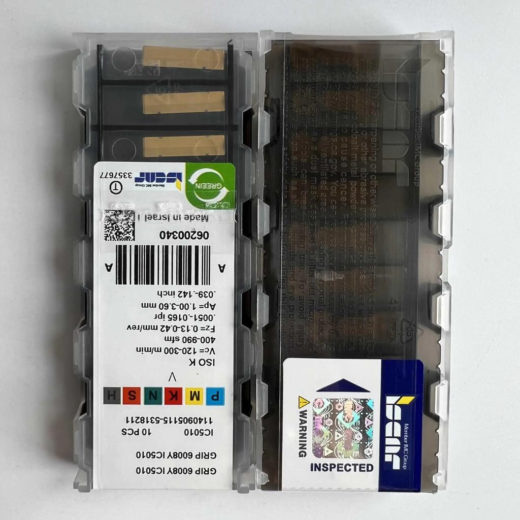 ISCAR / GRIP6008Y IC5010  /Industrial Indexable Carbide Inserts 10 PCS