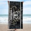 New Zealand Warriors Print Beach Towel, Large Soft Quick Dry Towel for Beach Camping Swimming