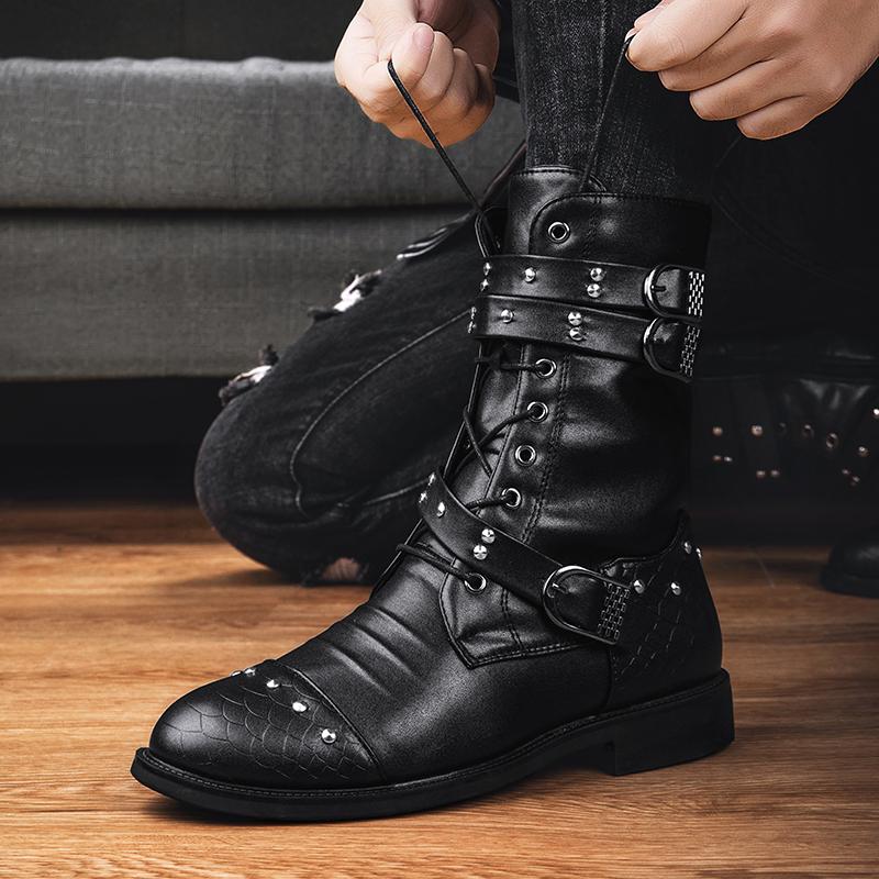 Buty z Dużą Głową 2026 Nowe Brzydkie Urocze Buty Chlebowe Gruba Podeszwa Czarne Grube Ding Buty