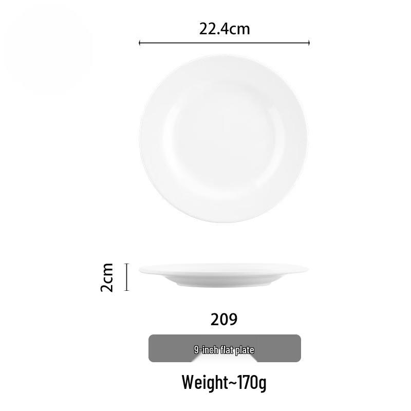 Hampton 9-inch Melamine Dinner Plate