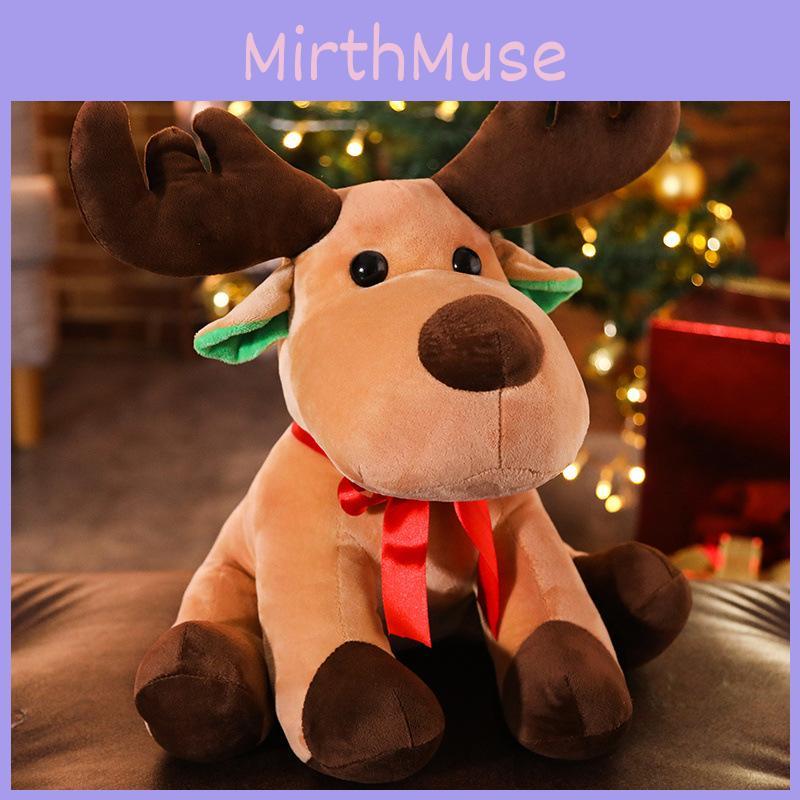 Soft And Charming Christmas Reindeer Plush Doll Perfect For Girls Gift And Decorations