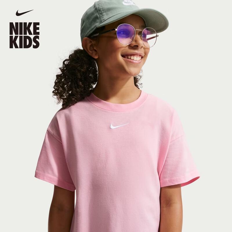 Nike Youth Essential Embroidered Swoosh T-Shirt FZ5539 145 M