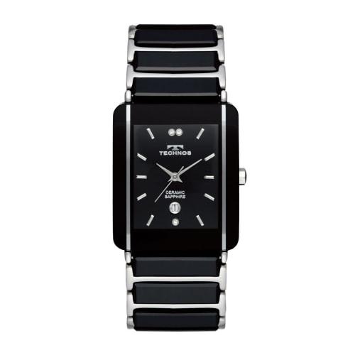

Technos Men s Ceramic and Stainless Steel Watch TSM903TB (Authentic)