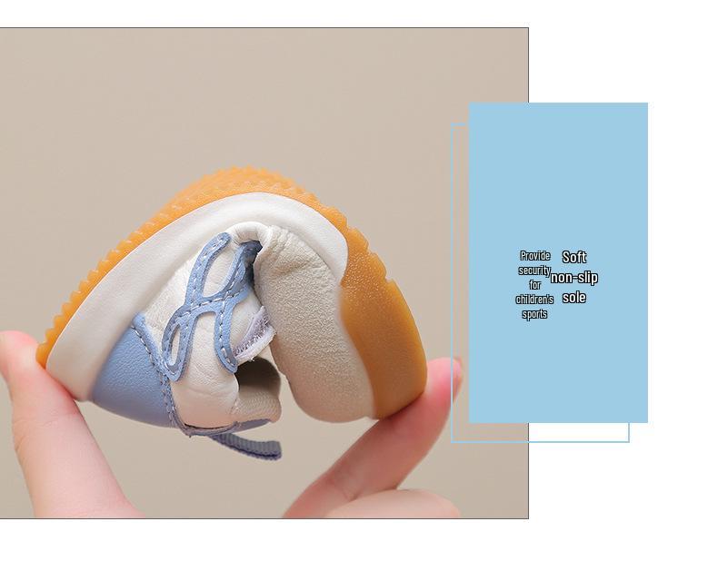 Spring New Baby Toddler Non-slip Soft Sole Walking Shoes - Boys & Girls Casual Sneakers