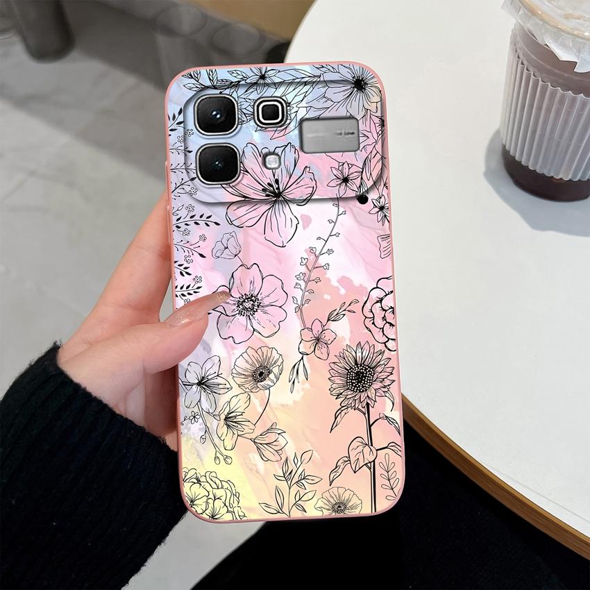 For Infinix Note 60 Pro Ultra 50 40 Pro+ 50X 50S 40X 30 Pro VIP 30i Note Edge Phone Cases Mystical Sun & Moon Art Camera Protection Lightweight Bumper