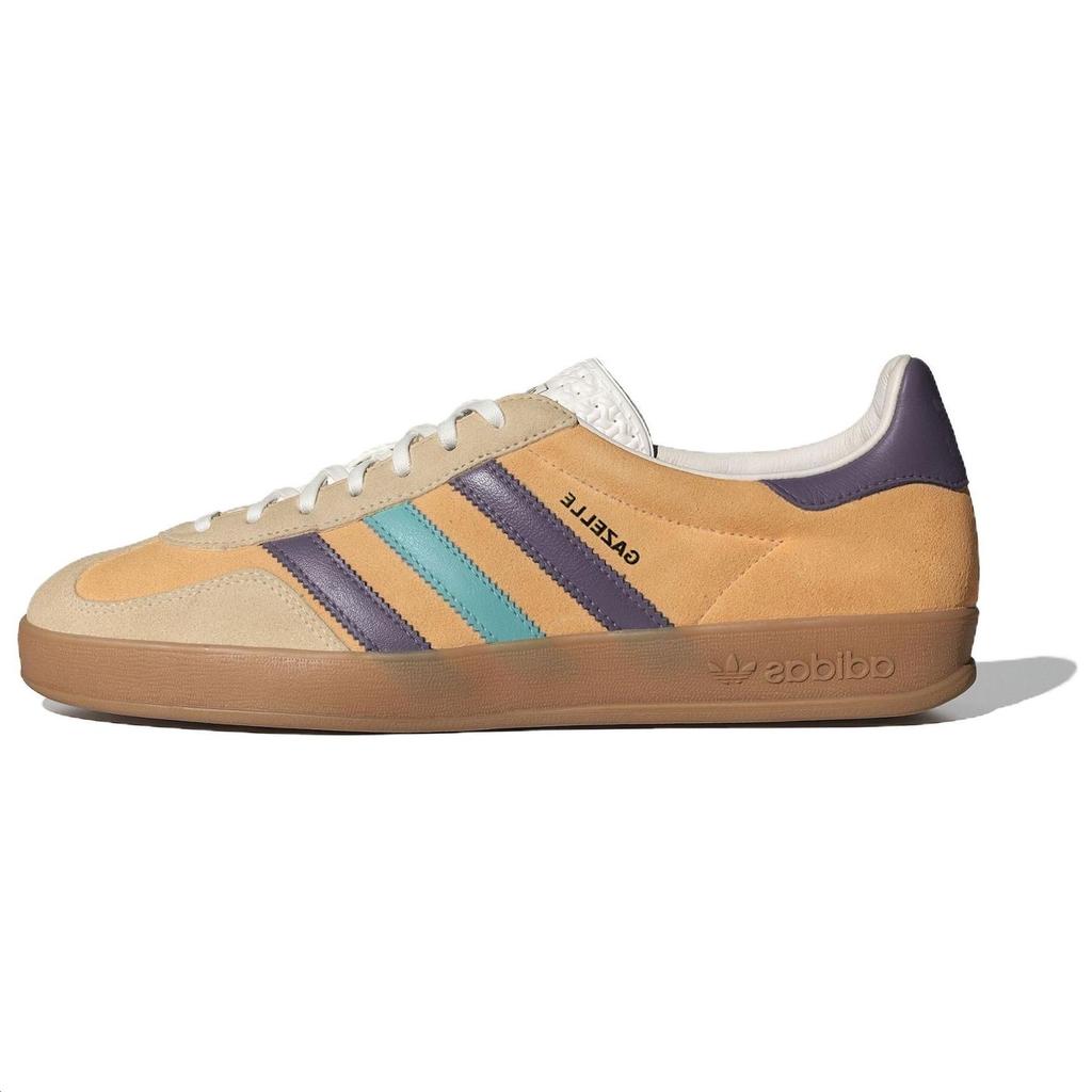 New Adidas Originals Gazelle Indoor Glow Orange Shadow Violet IG1636