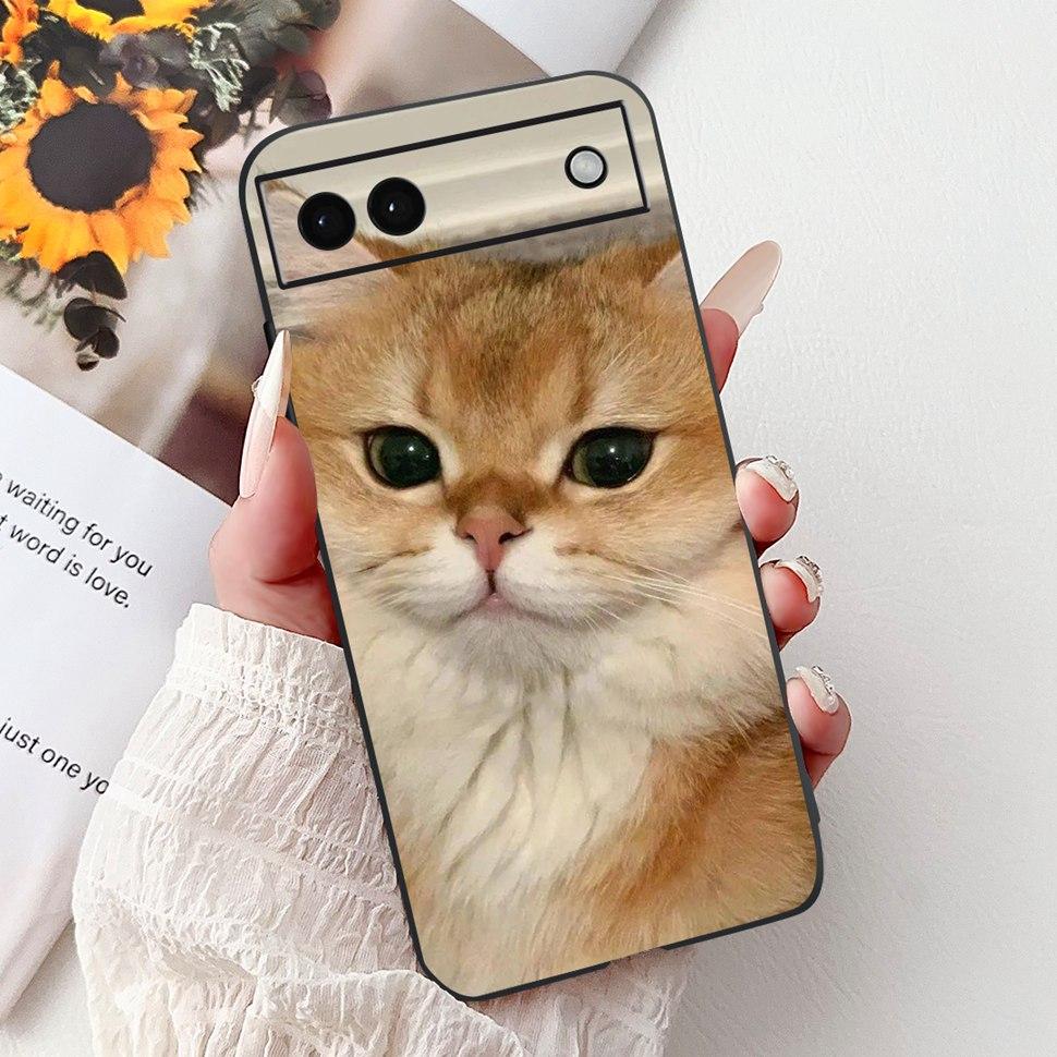 Luxury Painted Cover For Google Pixel 6A Case Soft Silicone Phone Case For Google Pixel 6A Google6A 2022 Back Cover 6.1"