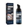East Moon Shaving Cream Men's Shaving Foam Mild Refreshing Cleansing Softening Beard Foam Shaving Cream