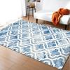 Persian Area Rug Abstract Flower Art Anti-Slip Carpet for Living Room Bedroom Kitchen Floor Mat Home Decor