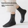 MIIOW Men's Socks, Spring And Autumn All-Season Cotton Socks, Mid-Calf Mixed Colors, Business Long Socks, 100% Pure Cotton Breathable, 5 Pairs