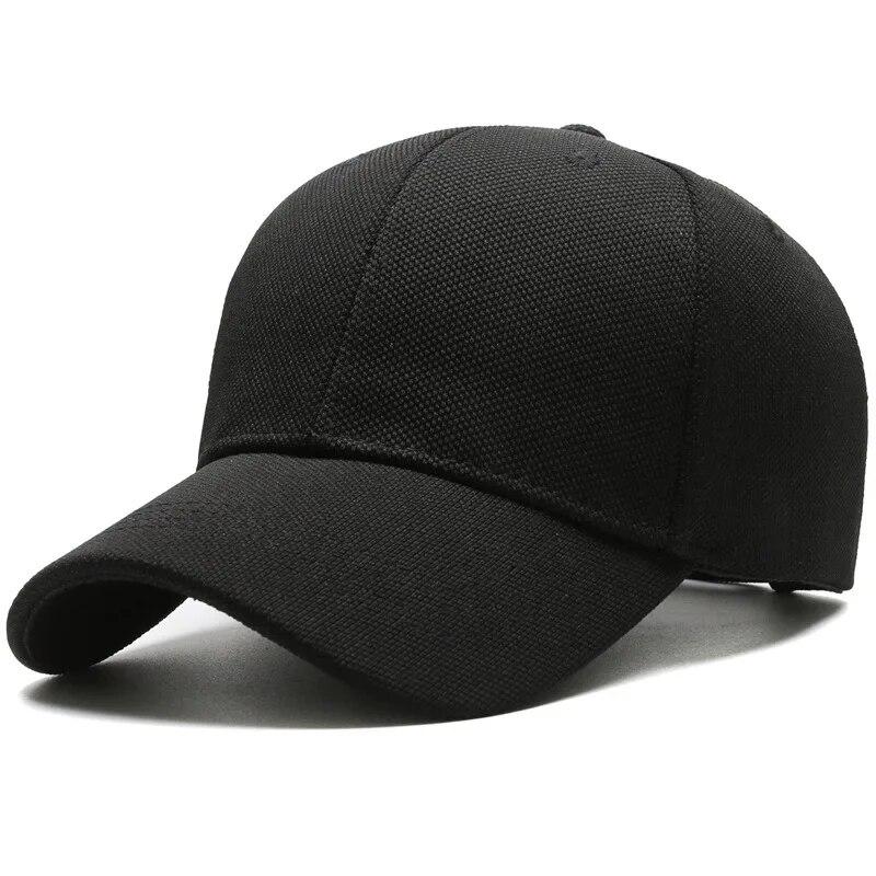 Baseball Cap Men S Casual Fashionable Sun Protection Hat Women S Duckbill Cap Large Head Cover Pineapple Cloth Minimalist Adjustable