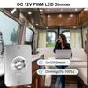 12V LED Dimmer with 3 Wire Switch LED Light Dimmer Controller Easy To Use for Adjustable Lighting In Boats & Trailers