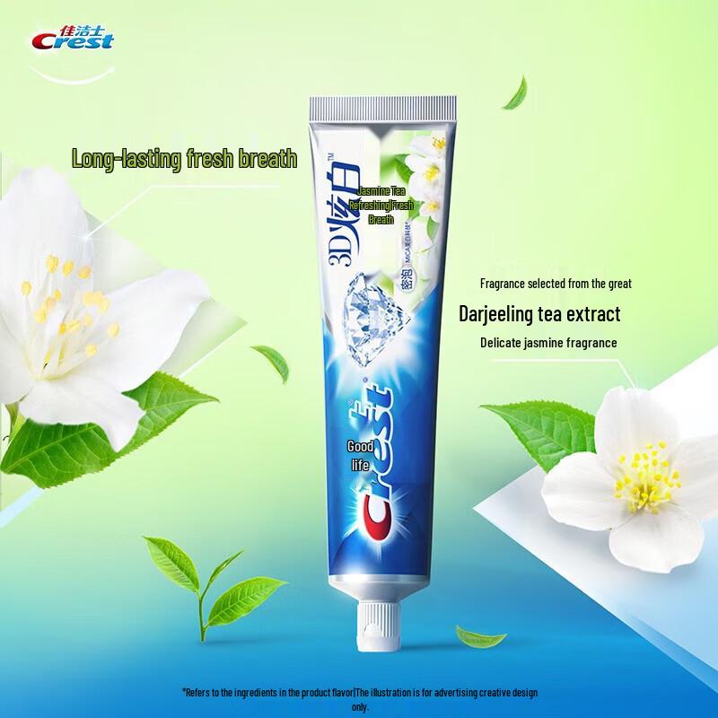 Crest 3D White Jasmine Tea Toothpaste