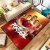 Portugal National Football Logo Carpet Rug for Living Room Bedroom Home Sofa Decoration,Kids Play Non-slip Floor Mat