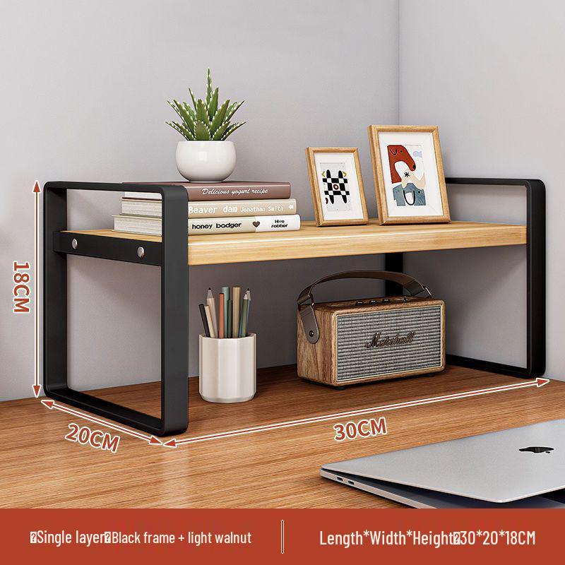 Desktop Multi-layer Bookshelf Storage Organizer for Office and Dorm Desks