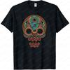 INCA SKULL Tshirt Inka Mayans Aztecs Tshirt American Indians Sugar Native Tribes Shirt Men Summer Crewneck Cotton Short Sleeve