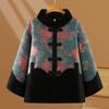 Warm Faux Fur Cotton-Padded Winter Jacket for Middle-Aged & Elderly Women