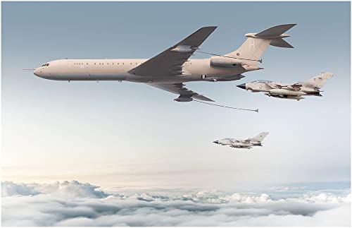 

Roden Масштаб 1/144 Королевские ВВС Vickers Super VC10-K3 Воздушный Заправщик Пластиковая Модель Kit RE14327