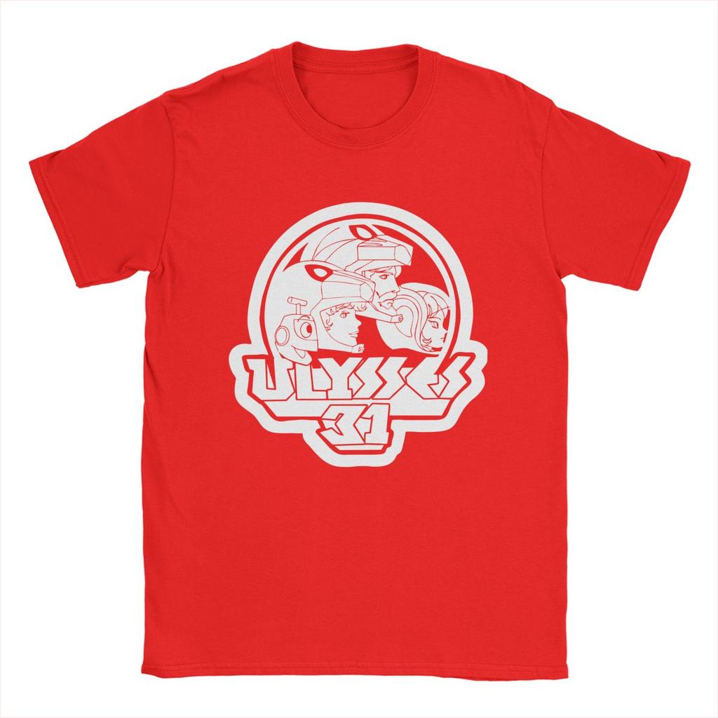 Ulysses 31 T-Shirt Men Cartoon Amazing Pure Cotton Tee Shirt Round Collar Short Sleeve T Shirts Plus Size Clothes