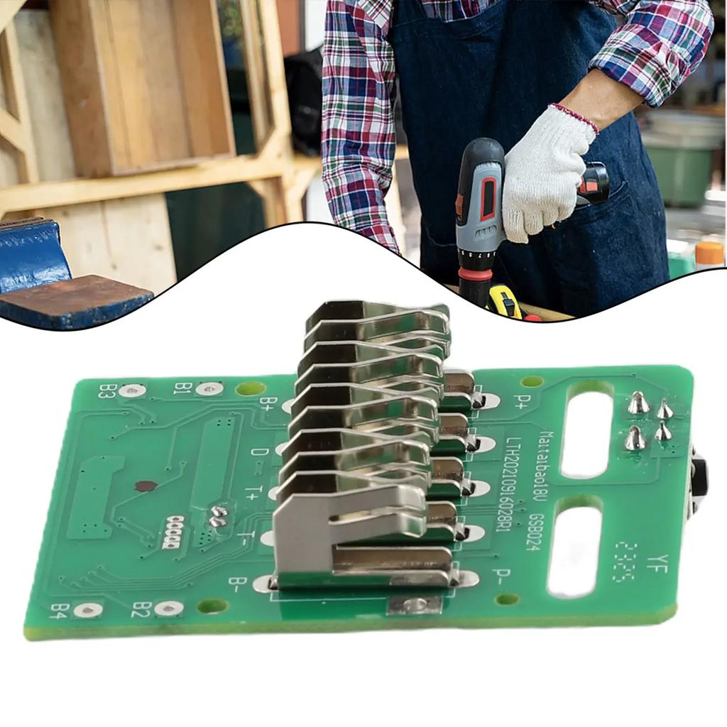 Charging Protection Circuit Board PCB Board For 18V Lithium Battery Rack Power Tool Batteries Module DIY Kit Accessories