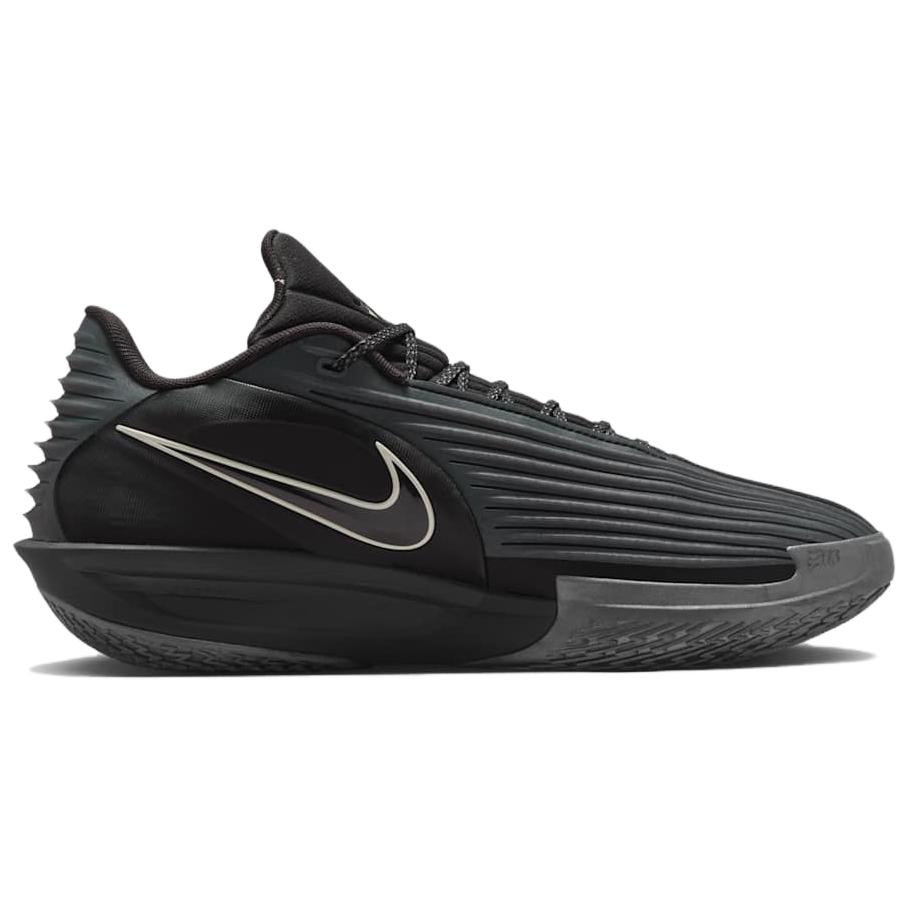 Nike GT. Střih 3 Protiskluzové Odolné proti opotřebení Nízké Basketbalové boty Unisex Černé Basketbalové boty IB9632-001