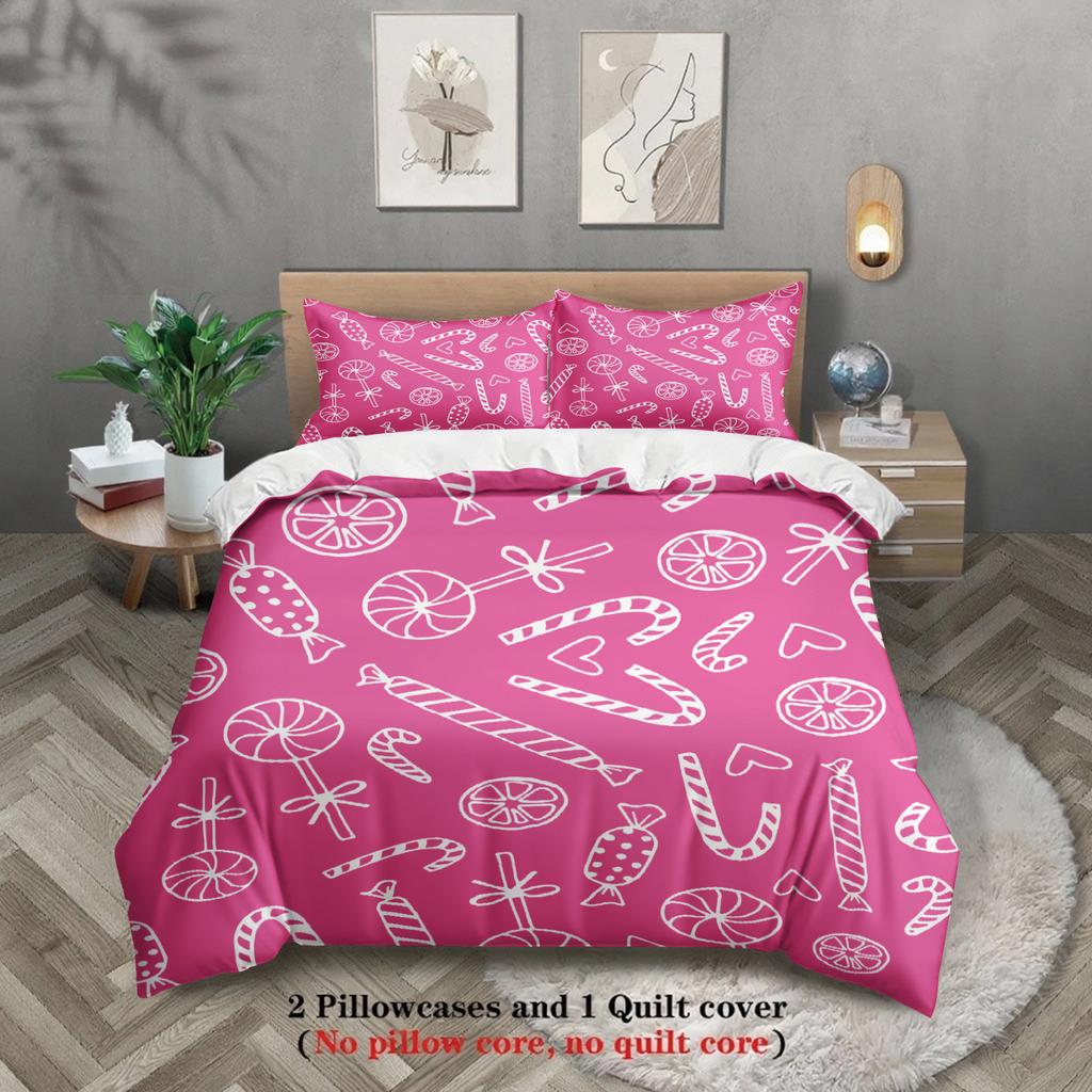 Merry Christmas Bedding Set Christmas Tree Duvet Cover Set Single Twin Queen King Size No Filling Christmas Gift For Home Decor