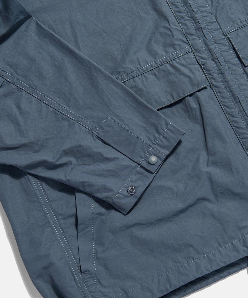 Espionage Traveler Hooded Jacket Dusty Blue