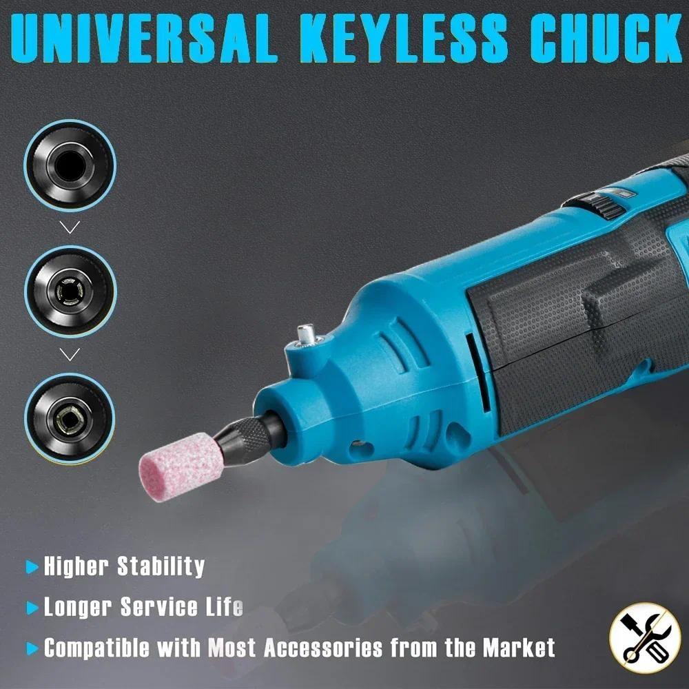 Brushless Electric Engraver Small Handheld Polished Jade Carving Tool Household Multi-Function Grinder Mini DIY Tools