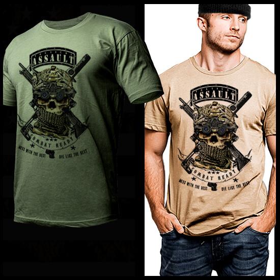 Infantry  Special Operation Assault Night Vision Goggles Suppression Fire Unisex T-Shirt XXXL