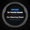 Suede Leather Car Steering Wheel Cover, Anti-Slip, Leatherette Booster Cover , Fit For Porsche Cayman 2012 2013 2014 2015 2016
