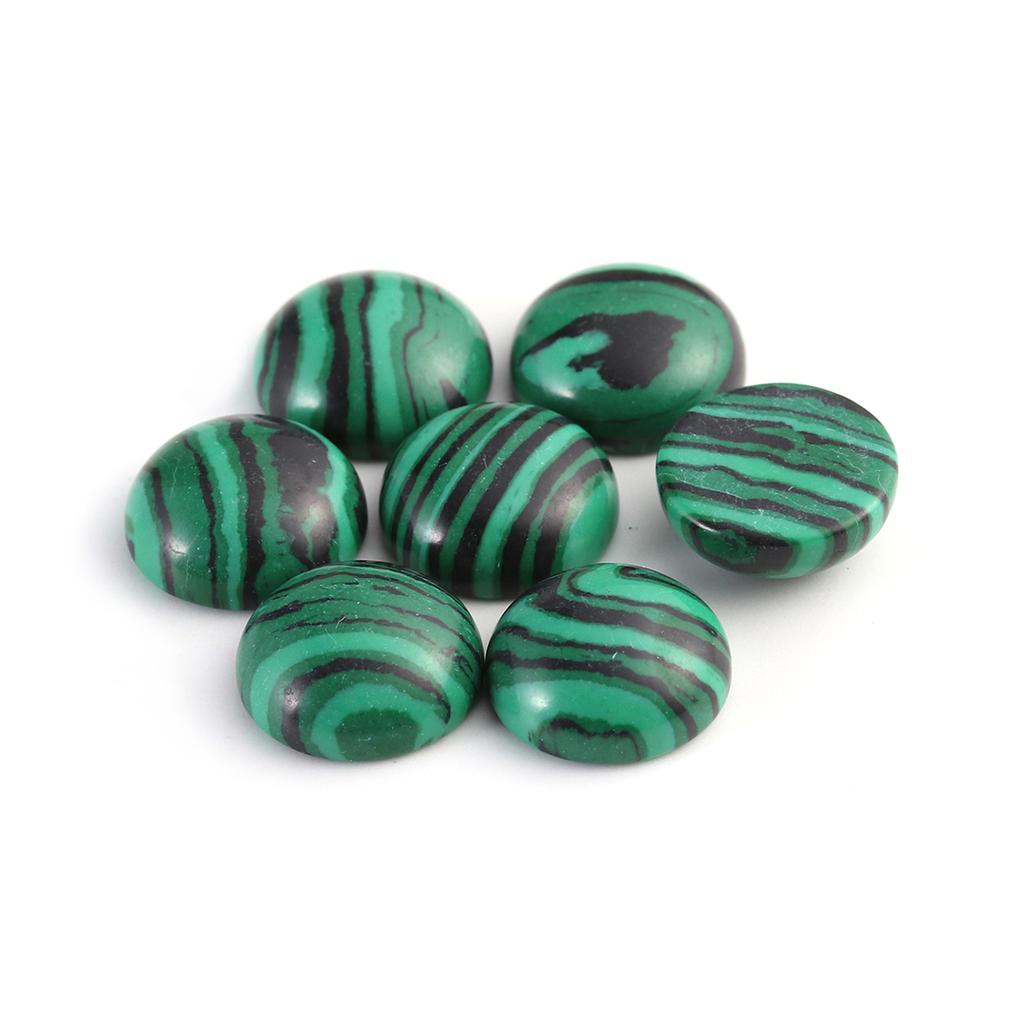 Louleur 10 Stück/Los Naturstein Cabochon 4 6 8 10 12 mm 25 Muster für DIY Ring Ohrring Armband Halskette Schmuckherstellung Schmuckzubehör