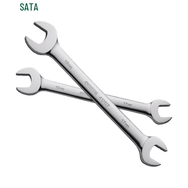 SATA 41212 Fully Polished Double Open End Wrench