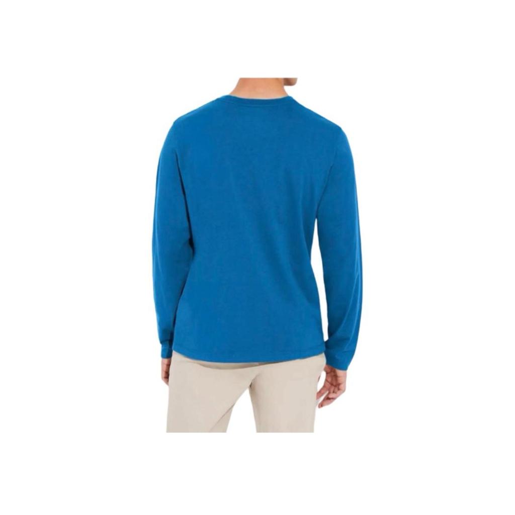 Coach Ss23 Logo Print Crew Neck Short Sleeve T-Shirt Men Tops Blue C9693-QW8